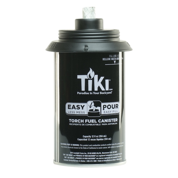 Tiki TIKI Easy Pour Citronella Torch Fuel Black 12 oz 1317054 - main